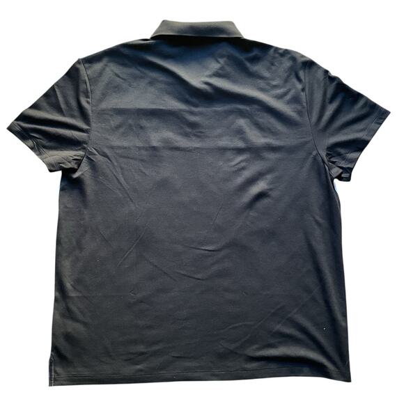 Calvin Klein Colorblock Polo • Men’s XXL • Quick Dry • Black/Gray/White • NWT - Picture 3 of 6